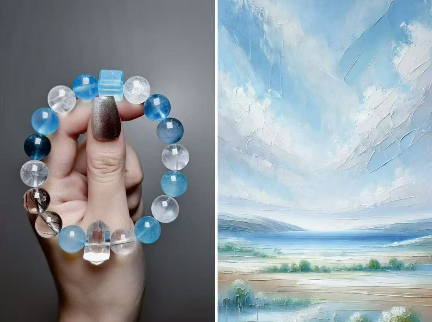 Crystal Oracle Diy Crystal Bracelets based on Color/ Picture